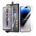 Folie sticla Super Sapphire cu aplicator iPhone 14 Pro Max, Brave Bear