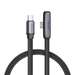 Cablu de date USB-C / USB-C, 1,2m, 65W, negru, Fast Charging, Design la 90 de grade, Mcdodo