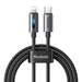 Cablu de date USB-C / Lightning, 1,2m, negru, 36W, Fast Charging, 3A, Mcdodo