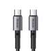 Cablu de date USB-C / USB-C, 1m, negru, Fast Charging PD 65W, 3.25A, Mcdodo