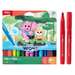 Carioca Jumbo 12 culori/set, ColorWow DELI