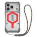 Husa de protectie pentru iPhone 17 Pro, Lava Lanyard, Pathfinder Clear MagSafe, UAG