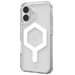Husa de protectie pentru iPhone 17, Ice White, Plyo Magsafe, UAG