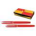 Set pix + stilou, culoare rosu, Picasso 916R