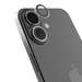 Folie sticla camera Peak Series Crystal iPhone 17, transparent, 2buc/set, Devia