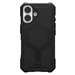 Husa de protectie pentru iPhone 16, Black, Essential Armor Magsafe, UAG