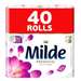 Hartie igienica alba, 3 straturi, 40role/set, Milde Relax Purple