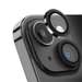 Folie sticla camera Peak Series Diamond iPhone 15 / 15 Plus, 2 buc/set, gri, Devia