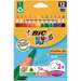 Creioane colorate 12culori/set, Evolution, BC829735, BIC