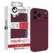Husa de protectie pentru iPhone 17 Pro Max, visiniu, Silicon Soft Slim Magsafe, Lemontti