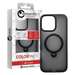 Husa de protectie pentru iPhone 16 Pro Max, negru, cu suport rotativ, Hybrid MagSafe Lemontti