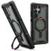 Husa de protectie pentru Samsung Galaxy S25 Ultra, Black / Orange, Plasma XTE Magnetic , UAG