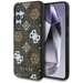 Husa de protectie pentru Samsung Galaxy S25, maro, PU 4G Peony MagSafe, Guess