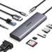 Hub USB-C la 4K HDMI & VGA, gri, Ugreen