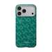 Husa de protectie pentru iPhone 17 Pro Max, Ultra Slim, PitaTap, Monogram-Gold/Green, Pitaka