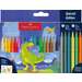 Carioca 18+6 culori/set, Dinozauri Faber Castell-FC554222