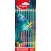 Creioane colorate 12culori/set, Dragon Maped