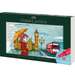 Permanent marker, 12culori/set, varf pensula, Cities London, Pitt Artist Pen, Faber Castell-FC267137