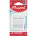 Guma cauciuc sintetic, 2buc/blister, Kidy Learn Concentration Maped