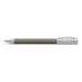 Pix retractabil, negru, corp black sand, OpArt Ambition Faber Castell-FC147055