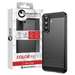 Husa de protectie pentru Samsung Galaxy A57, negru, Carbon Case Flexible, Lemontti LEMHCFSGA57N