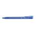 Pix semigel retractabil, albastru, corp din plastic reciclat, albastru, varf 0,7mm, RX7 Faber Castell-FC547751