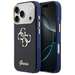 Husa de protectie pentru iPhone 17 Pro, 4G Script Metal Logo, albastru, Guess