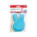 Accesorii craft - iepurasi colorati 10buc/set, AD943 Daco