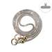 Snur telefon, cu cristale, 120cm, alb, Lemontti