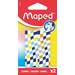 Guma cauciuc sintetic, 2buc/blister, Sah Maped