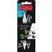 Permanent marker cu vopsea acrilica, 2 culori (alb si negru)/set, 2 varfuri, Shake&Paint Faber Castell - FC285503