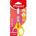 Foarfeca 13 cm, galben/portocaliu, blister, Neon Maped