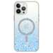 Husa de protectie pentru iPhone 15 Pro, hiny Series Original Design Magnetic, transparent/albastru, Devia