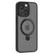 Husa de protectie pentru iPhone 15 Plus, Delight Series Magnetic, cu suport negru, Devia