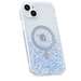 Husa de protectie pentru iPhone 15 Plus, Shiny Series Original Design Magnetic, transparent/albastru, Devia