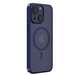 Husa de protectie pentru iPhone 15 Plus, Glimmer Series Magnetic, albastru, Devia