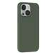 Husa de protectie pentru iPhone 15 Plus, Silicon Nature Series, verde, Devia