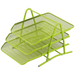Tavita suprapozabila 3buc/set, metal verde, Mesh, Acvila