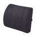 Suport lombar, ergonomic, pentru scaun, spuma cu memorie, 34x30x11cm, negru, Q-Connect