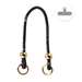 Snur telefon, de mana, Crystal Glow, 30cm, Negru, Lemontti