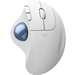 Mouse optic, wireless, 5 butoane si 1 scroll, alb, Ergo M575S Wireless Trackball Logitech
