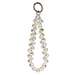 Snur telefon, de mana, Crystal Aurora, 30cm, transparent multicolor, Lemontti