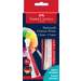 Tempera 3 x 7,5ml, alb, Faber Castell FC125093