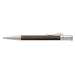 Pix retractabil, negru, corp maro inchis, Lemn Grenadilla Graf Von Faber Castell - GF145533