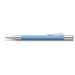Pix retractabil, negru, corp bleu gulf, Graf Von Faber Castell - GF145265