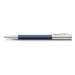 Pix retractabil, negru, corp metal lacuit, night blue, Graf Von Faber Castell - GF141583