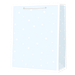 Punga cadou, dimensiuni 32,5×44,5×12,5 cm, bleu/alb, PART101