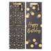 Set pungi cadou bauturi, 2buc/set, dimensiuni 12x9x36cm, Happy Birthday, PART034