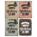 Set pungi cadou, dimensiuni 18x23x10 cm, 4buc/set, Happy Birthday, PART003