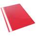 Dosar plastic cu sina, rosu, Standard, 25buc/set Esselte